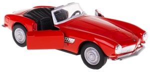 BMW 507 MODEL METALOWY CABRIO WELLY 1:34/39 CZERWONY