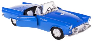 FORD THUNDERBIRD MODEL METAL WELLY 1:34/39 NIEBIESKI
