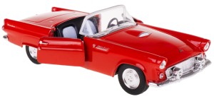 FORD THUNDERBIRD MODEL METAL WELLY 1:34/39 CZERWONY