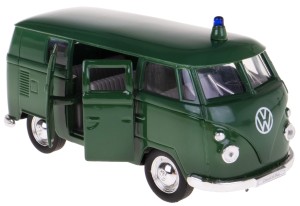 VOLKSWAGEN BUS T1 1963 POLICJA MODEL WELLY 1:34/39