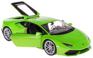 LAMBORGHINI HURACAN COUPE MODEL METALOWY WELLY 1:24 ZIELONY