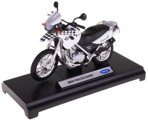 BMW F650 GS DAKAR MODEL METALOWY WELLY MOTOR 1:18