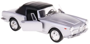 ALFA ROMEO SPIDER 2600 MODEL METALOWY WELLY 1:34/39 SREBRNY