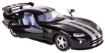 DODGE VIPER GTS R METALOWY KINSMART 1:36 CZARNY