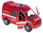 VAN STRAŻ POŻARNA METAL ŚWIATŁO DŹWIĘK LEKTOR PL