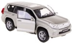 TOYOTA LAND CRUISER PRADO MODEL WELLY 1:34-39 SREBRNY