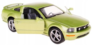 FORD MUSTANG 2006 MODEL METAL KINSMART 1:34 ZIELONY