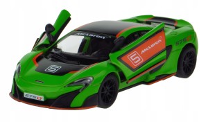 MCLAREN 675LT MODEL METALOWY KINSMART 1:36 ZIELONY