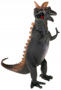 SMOK DWUGŁOWY DRAGON ZABAWKA GUMOWA 20CM NR 4