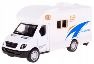 CAMPER WÓZ CAMPINGOWY METAL/PLASTIK NAPĘD BIAŁY