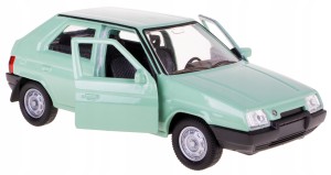 SKODA FAVORIT MODEL METALOWY WELLY 1:34/39 ZIELONY