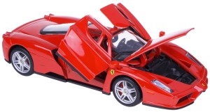 FERRARI ENZO MODEL METALOWY BBURAGO 1:24 CZERWONY