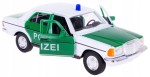 MERCEDES-BENZ W123 230E POLICJA MODEL METAL WELLY 1:34-39