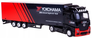 TIR MERCEDES ACTROS CIĄGNIK NACZEPA YOKOHAMA MODEL BBURAGO 1:43