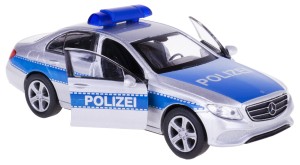 MERCEDES-BENZ E-CLASS POLICJA 2016 MODEL WELLY 1:34/39