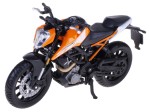 KTM 250 DUKE MODEL METAL BBURAGO 1:18 MOTOCYKL