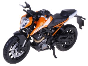 KTM 250 DUKE MODEL METAL BBURAGO 1:18 MOTOCYKL