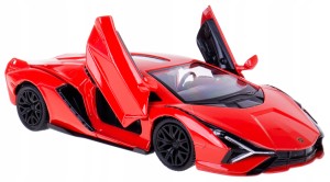 LAMBORGHINI SIAN FKP 37 MODEL METAL 1:32/39 RMZ CZERWONY