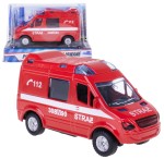 STRAŻ POŻARNA VAN METALOWA Z NAPĘDEM NEW!!!