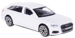 AUDI A6 AVANT MODEL METALOWY BBURAGO 1:43 BIAŁY #201