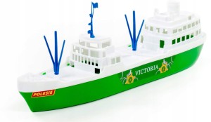 STATEK WIKTORIA OKRĘT REJSOWY 46 CM DO KĄPIELI