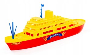 STATEK OKRĘT REJSOWY TRANSATLANTYK 46CM DO KĄPIELI