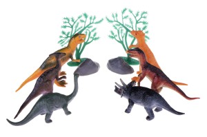 ZESTAW DINOZAURÓW 6 SZT FIGURKI + 4 xAKCESORIA NR4