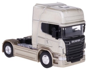 SCANIA V8 R730 1:64 CIĄGNIK MODEL METAL WELLY ZŁOT