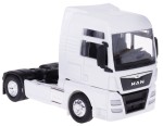 MAN TGX XXL 1:64 TIR CIĄGNIK MODEL METAL WELLY BIAŁY