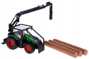 TRAKTOR FENDT 1050 VARIO Z CHWYTAKIEM DO DREWNA BB