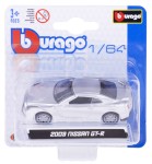 NISSAN GT-R 2009 RESORAK METALOWY 1:64 BBURAGO SRE