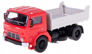 JELCZ 317 CIĘŻARÓWKA MODEL WYWROTKA PRL 1:43 CZERWONY