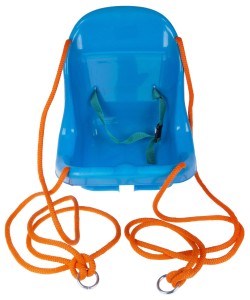 HUŚTAWKA KRZESEŁKO KUBEŁKOWA “BĄCZEK” NIEBIESKA