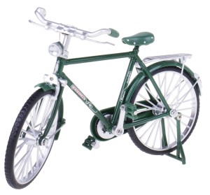 ROWER RETRO CLASSIC TRAVELLER MODEL METALOWY 1:10 ZIELONY