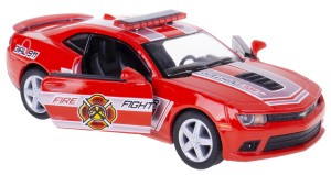 CHEVROLET CAMARO ZL1 MODEL METAL NAPĘD 1:38 STRAŻ