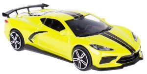 CHEVROLET CORVETTE STINGRAY MODEL BBURAGO 1:43 ŻÓŁTY #207