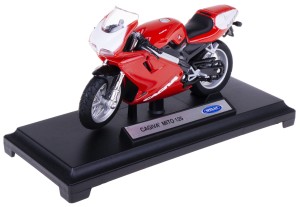 CAGIVA MITO 125 MODEL METAL WELLY MOTOR 1:18 RED