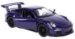 2016 PORSCHE 911 GT3 RS MODEL METAL WELLY 1:34 FIOLETOWY