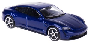 PORSCHE TAYCAN TURBO S MODEL METAL BBURAGO 1:43 GRANATOWY #182