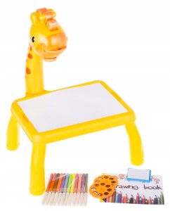 STOLIK PROJEKTOR DO RYSOWANIA 12 MAZAKÓW 24 WZORY