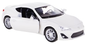 TOYOTA 86 MODEL METALOWY WELLY 1:34/39 BIAŁY