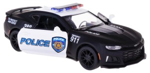 CAMARO ZL1 POLICJA 388 MODEL METALOWY 1:38 KINSMART