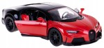 BUGATTI CHIRON MODEL METALOWY KINSMART 1:38 CZERWONY