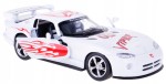 DODGE VIPER GTS-R MODEL METAL KINSMART 1:36 BIAŁY