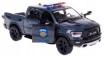 DODGE RAM 1500 POLICE MODEL METAL KINSMART 1:46 SZARY