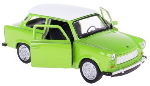 TRABANT MODEL METALOWY WELLY 1:34 ZIELONY TRAMPEK