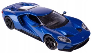 FORD GT 2017 MODEL METALOWY BBURAGO 1:32 NIEBIESKI