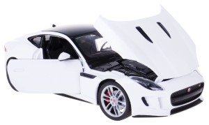JAGUAR F-TYPE COUPE MODEL METALOWY WELLY 1:24 BIAŁY