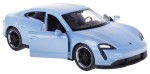 PORSCHE TAYCAN TURBO S MODEL WELLY 1:34/39 BŁĘKIT