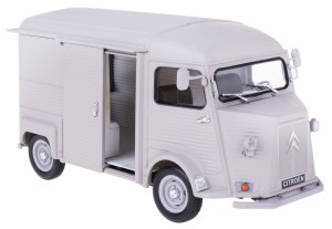 CITROEN TYPE H MODEL METALOWY WELLY 1:24 SZARY